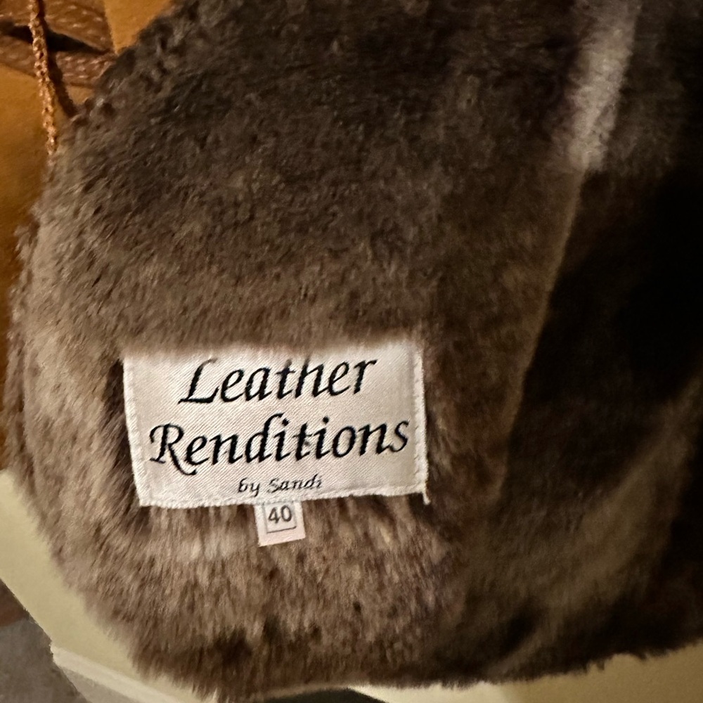 Leather Renditions Real Multi-Colored Lambskin Ja… - image 5